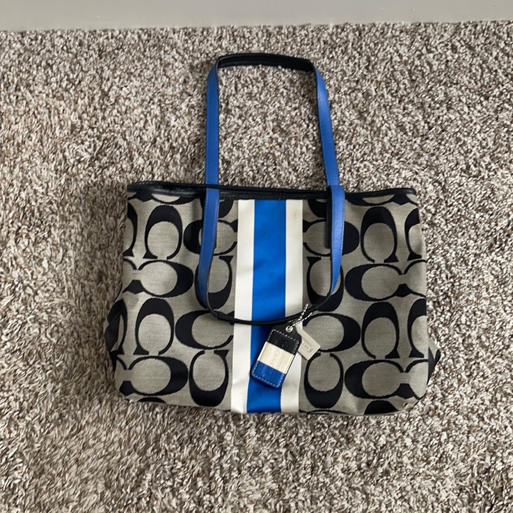 Coach tote purse